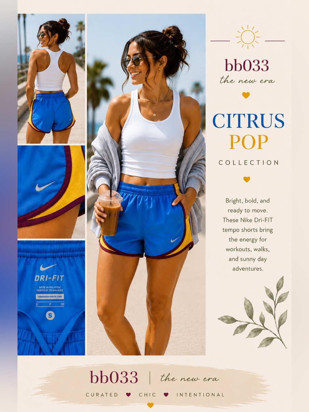 Nike Dri-FIT Tempo Running Shorts | Size S | Citrus Pop Collection
